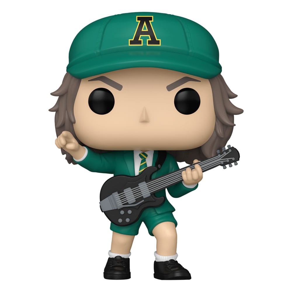 Gli AC/DC POP! Figura in vinile Rocks Angus Young (verde) 9 cm